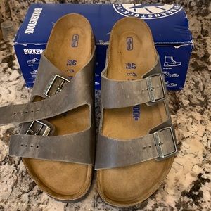 Birkenstock Arizona Softbed Unisex Sandals - Size 42